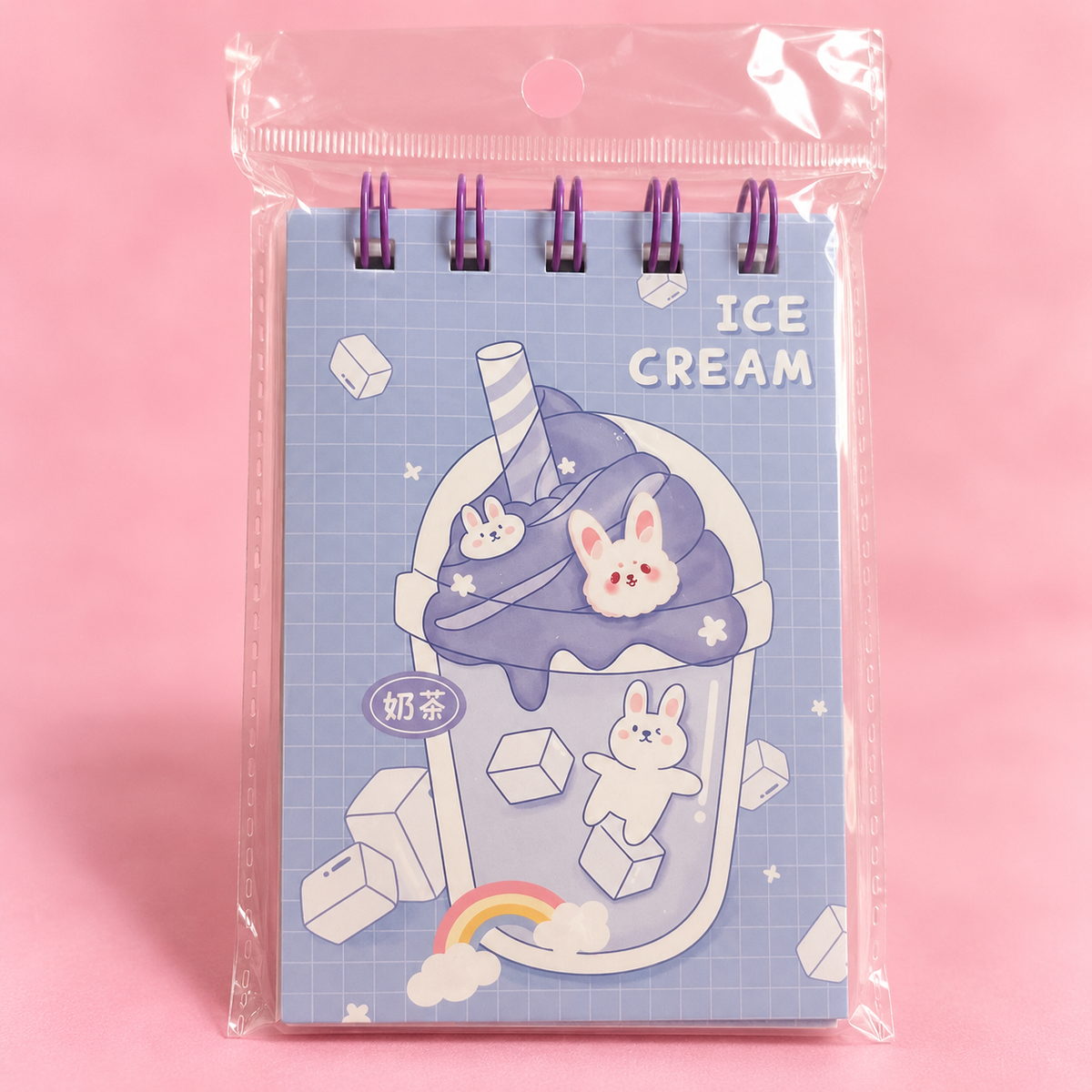 Libreta S Heladito Kawaii Vertical