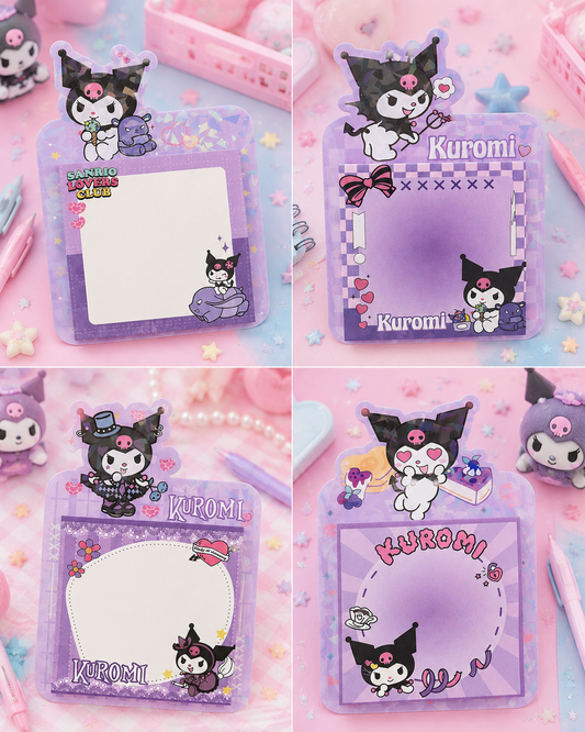 🖤 Sticky Notes Kuromi Kawaii