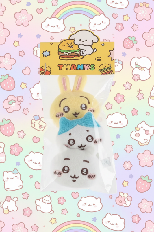 Conejito con fondo kawaii japonés