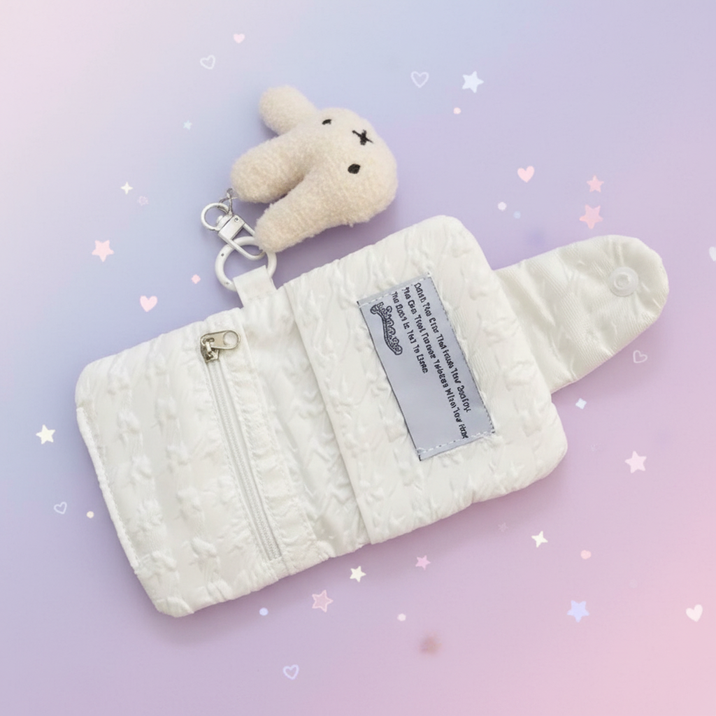 Miffy billetera fondo kawaii pastel