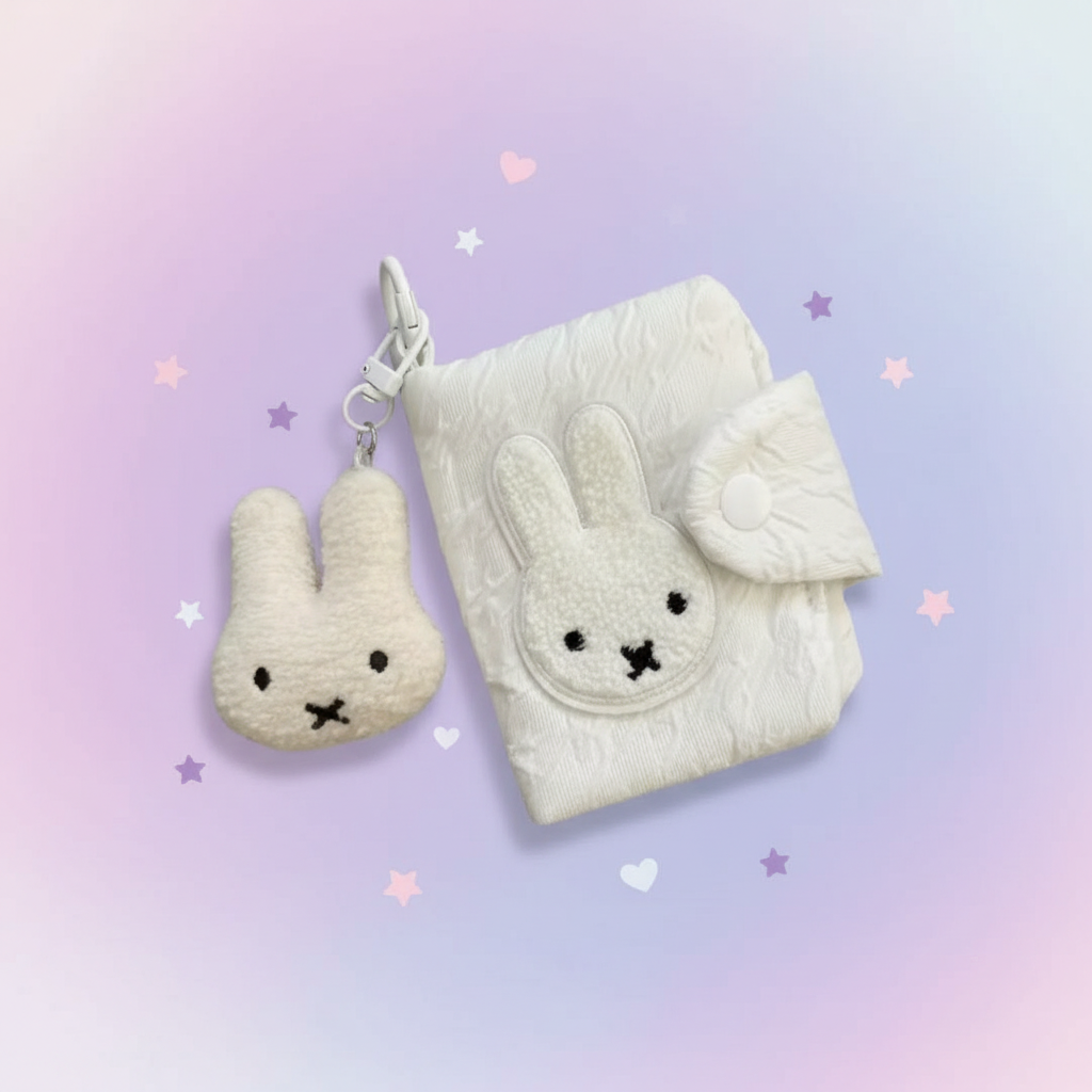 Set Miffy fondo kawaii pastel